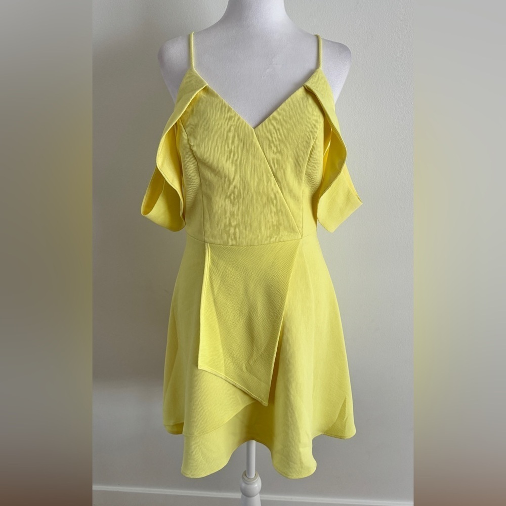 Adelyn Rae Yvone Woven Fit & Flare Dress Size S - Picture 3 of 6